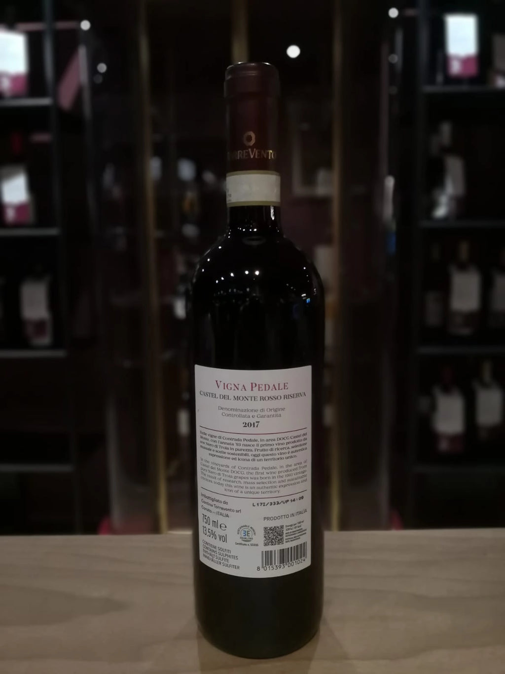 Castel Del Monte Riserva Docg Vigna Pedale 2017 - Torrevento