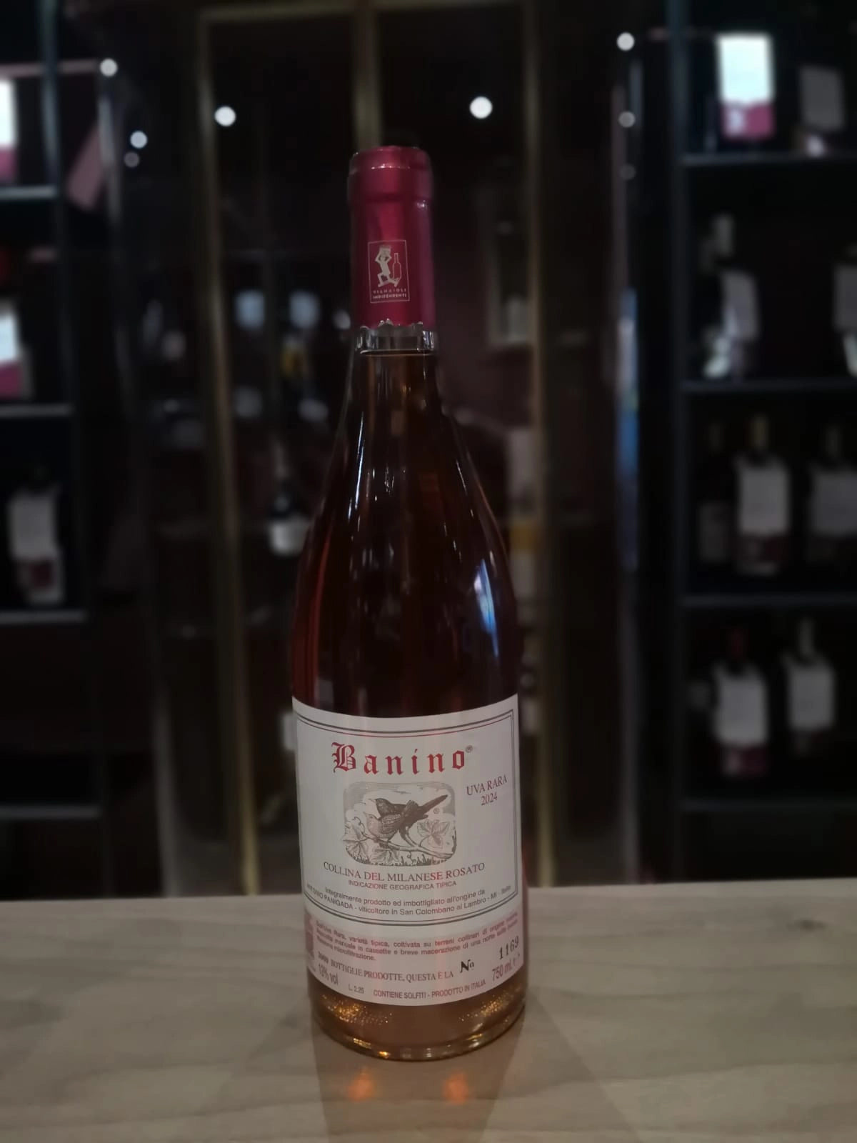 Collina Del Milanese Uva Rara Rosato Igt 2024 - Banino