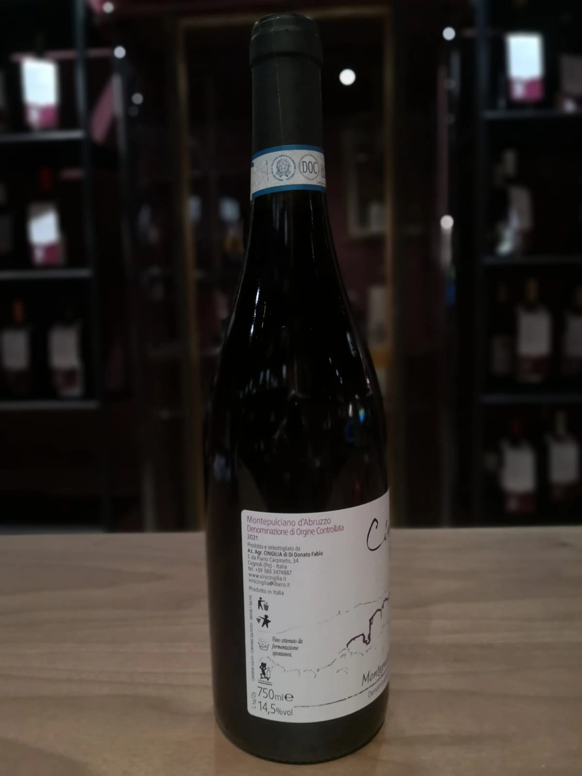 Montepulciano D'Abruzzo Cingilia 2021