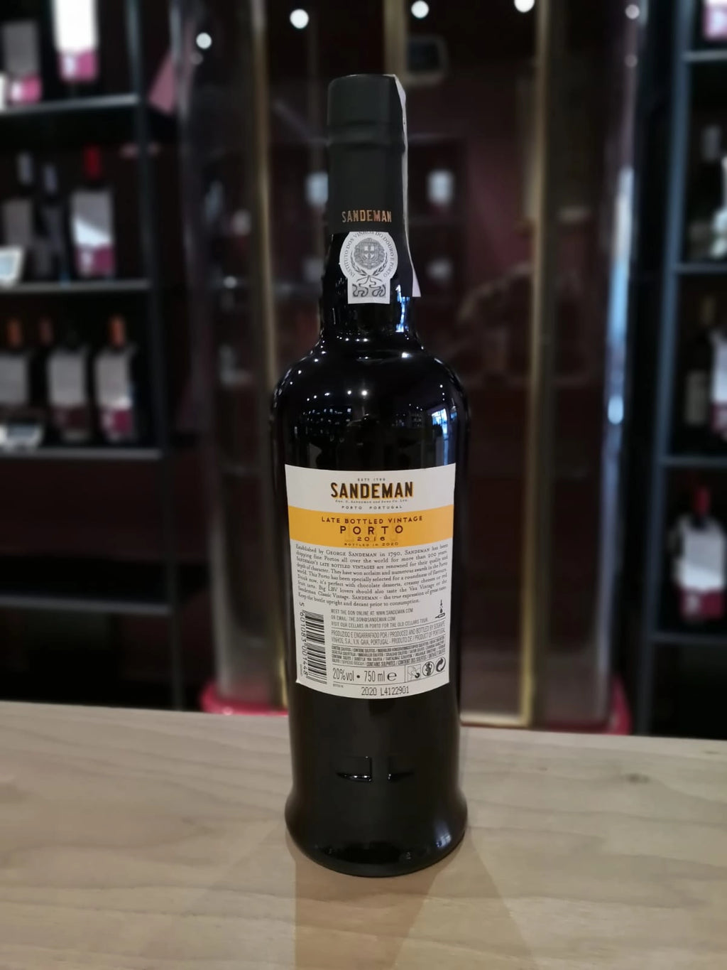 Porto Unfiltered Lbv 2016 - Sandeman (0.75L - Astuccio A Tubo)