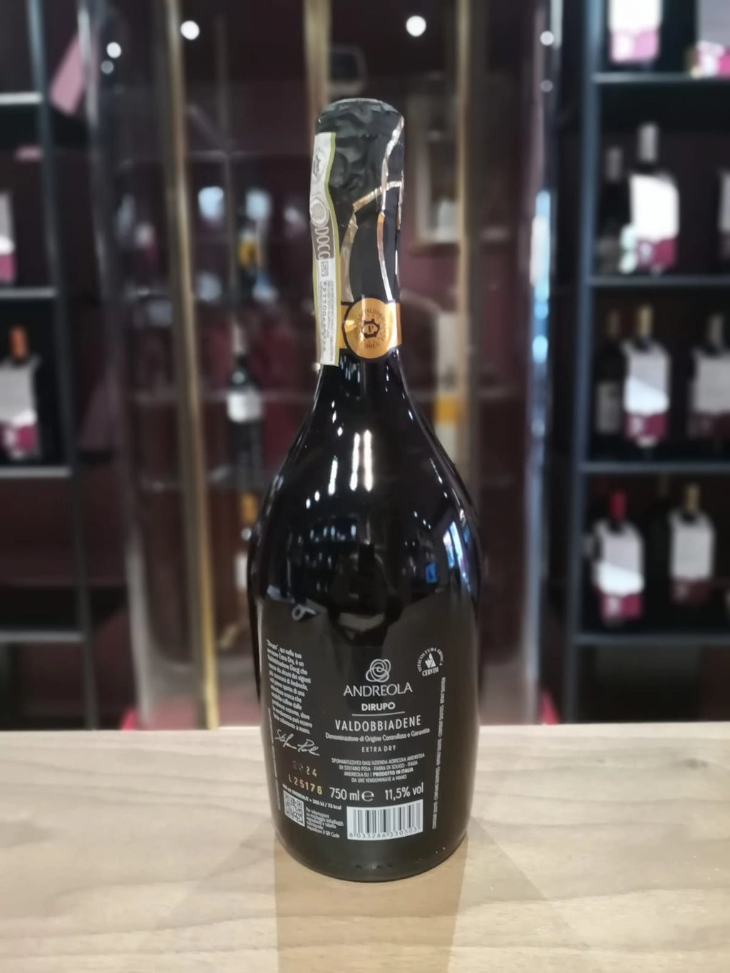 Prosecco Di Valdobbiadene Superiore Extra Dry Dirupo Andreola