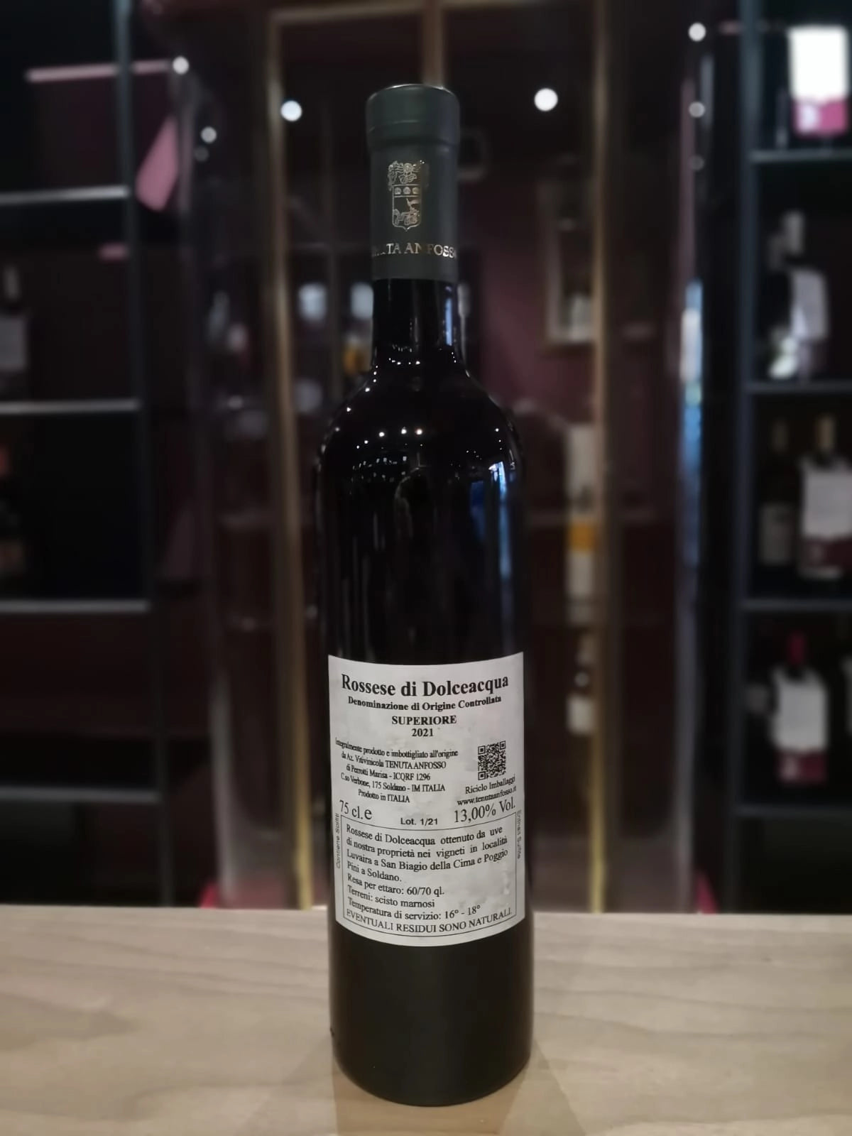 Rossese Di Dolceacqua Superiore Tenuta Anfosso 2021