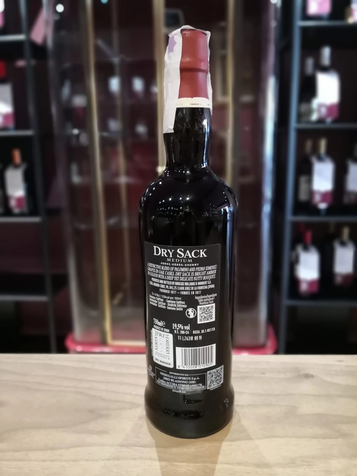 Sherry Dry Sack Medium - Williams & Humbert
