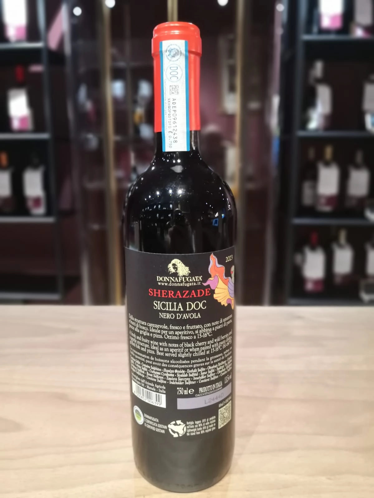 Sicilia Nero D'Avola Doc Sherazade 2023 - Donnafugata