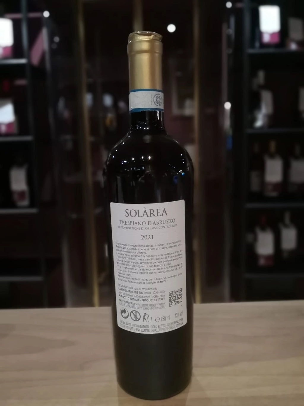 Trebbiano D'Abruzzo Doc Solarea 2022 - Agriverde